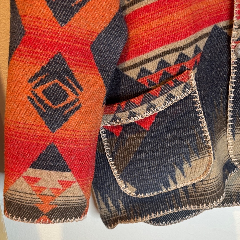 Women's Multicolor Patterned Jacket - image 8